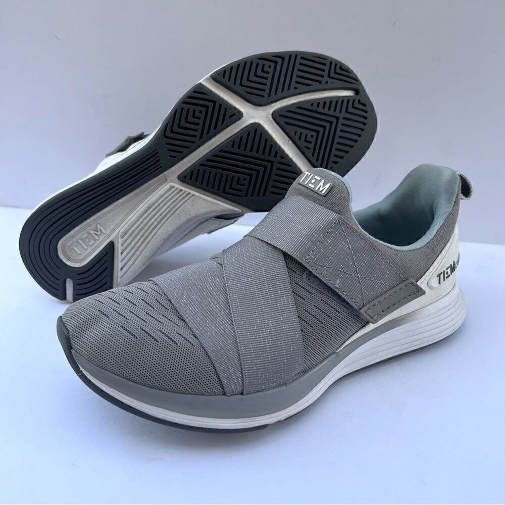 ‎TIEM Womens Latus Training Sneakers in Cloud Gray 8
